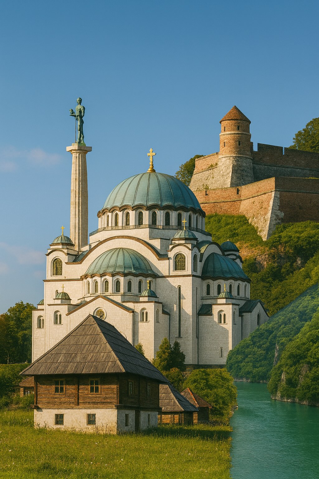 Serbia travel banner