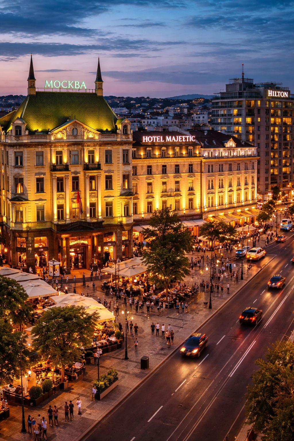 Serbia travel banner